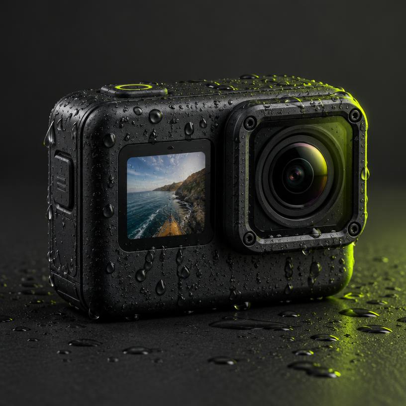 5K Waterproof Action Camera