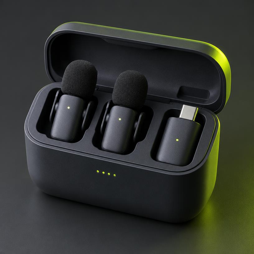 Wireless Lavalier Microphone Kit