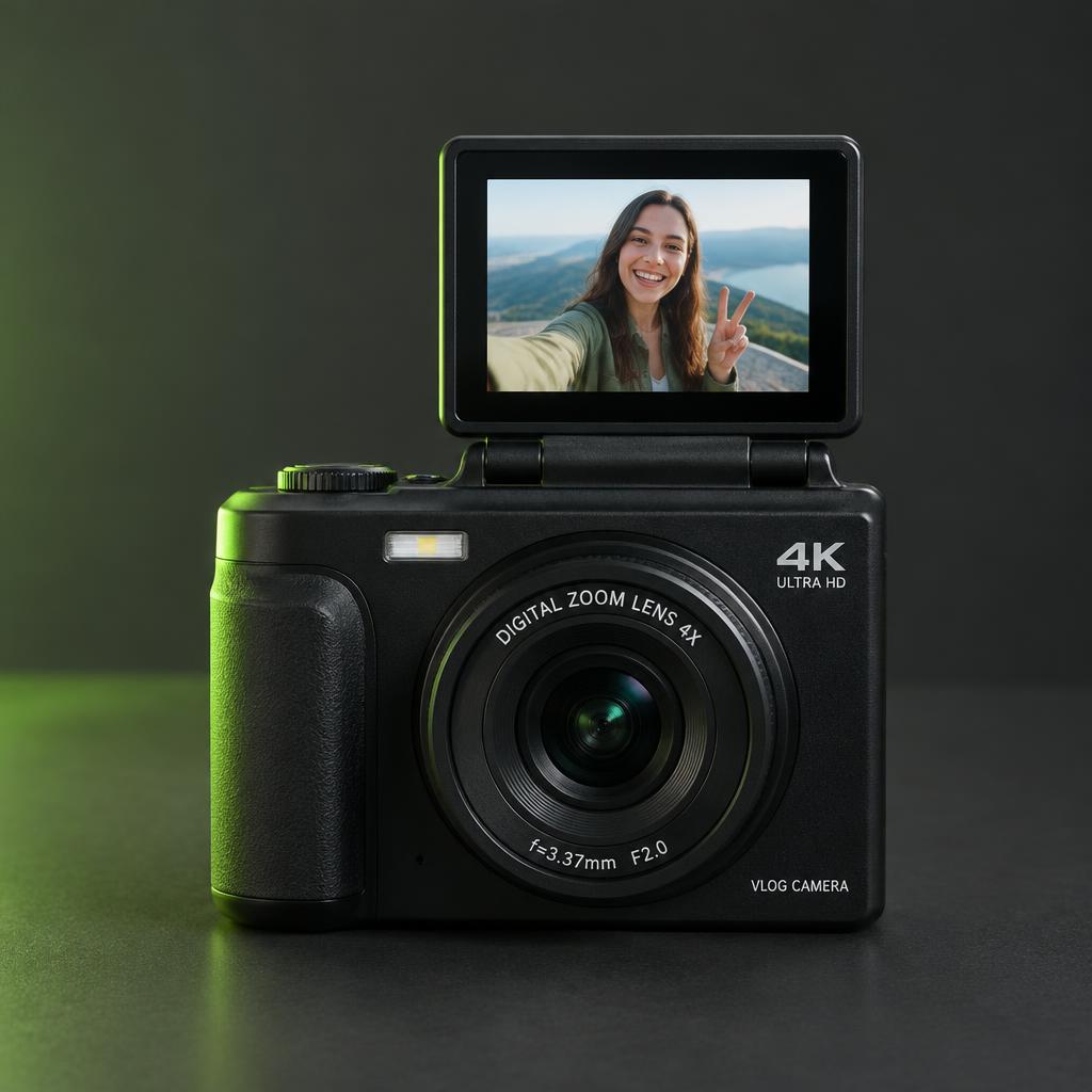Compact 4K Vlog Camera